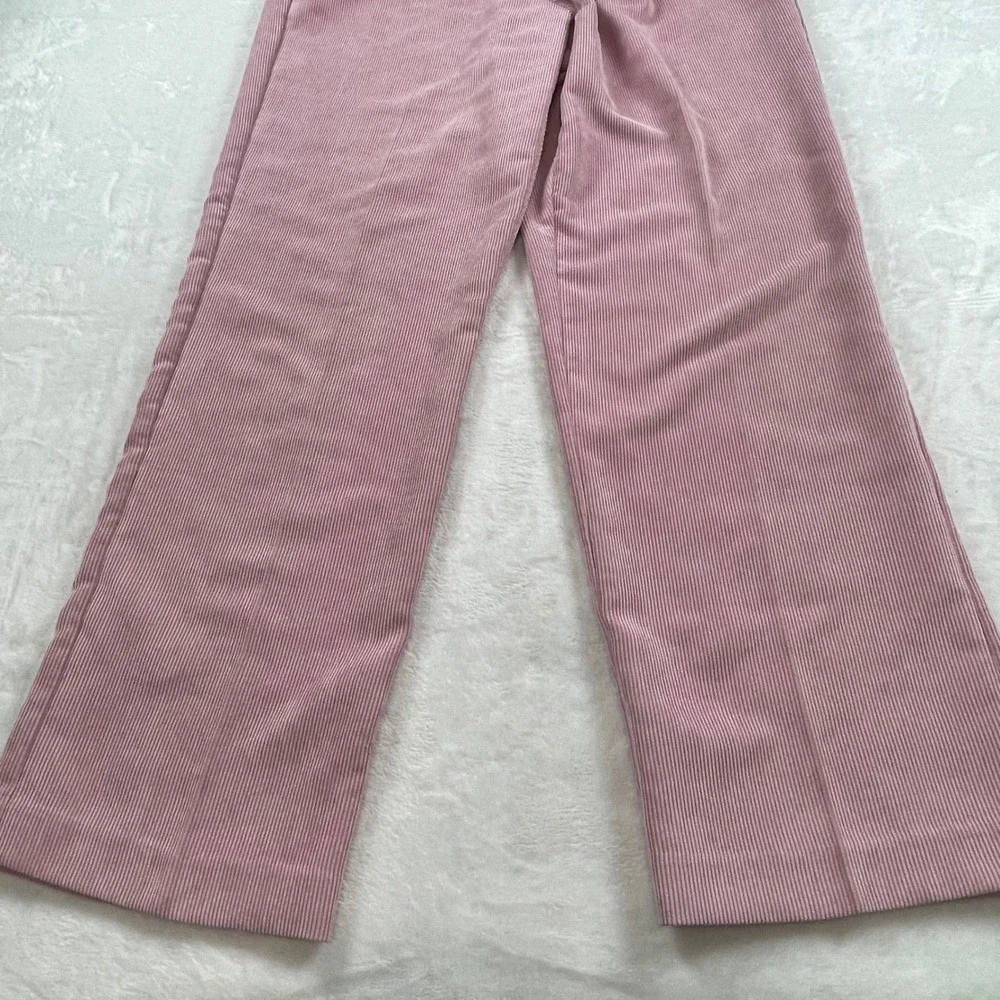 Alfred Dunner‎ Mauve Pink Corduroy Zip Jacket and Pants Set Womens 14